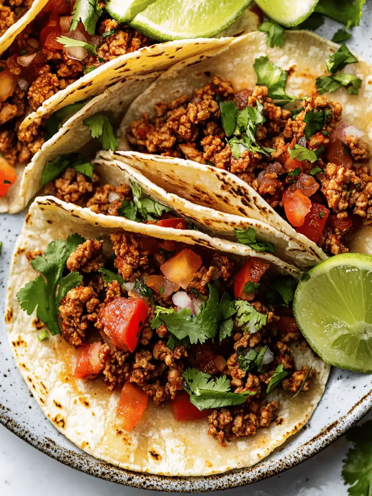 Ground Turkey Tacos