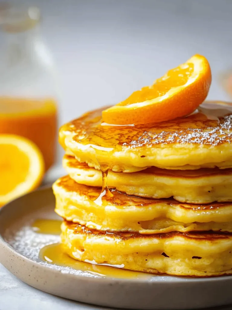 Orange Pancakes