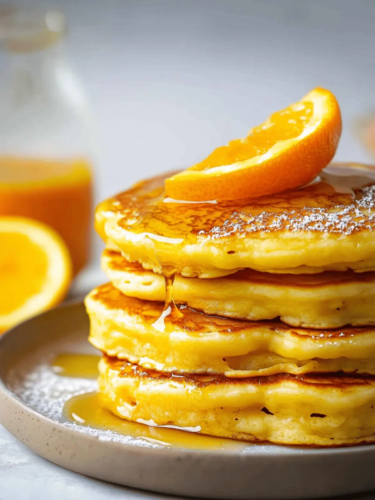 Orange Pancakes