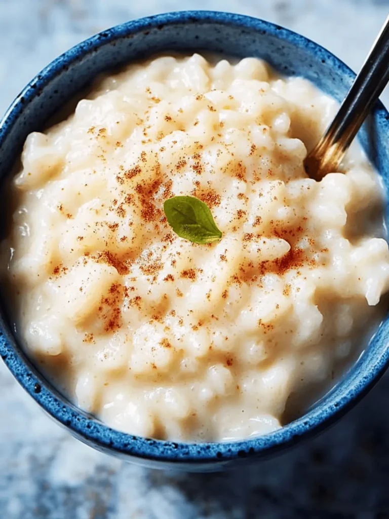 Rice Pudding