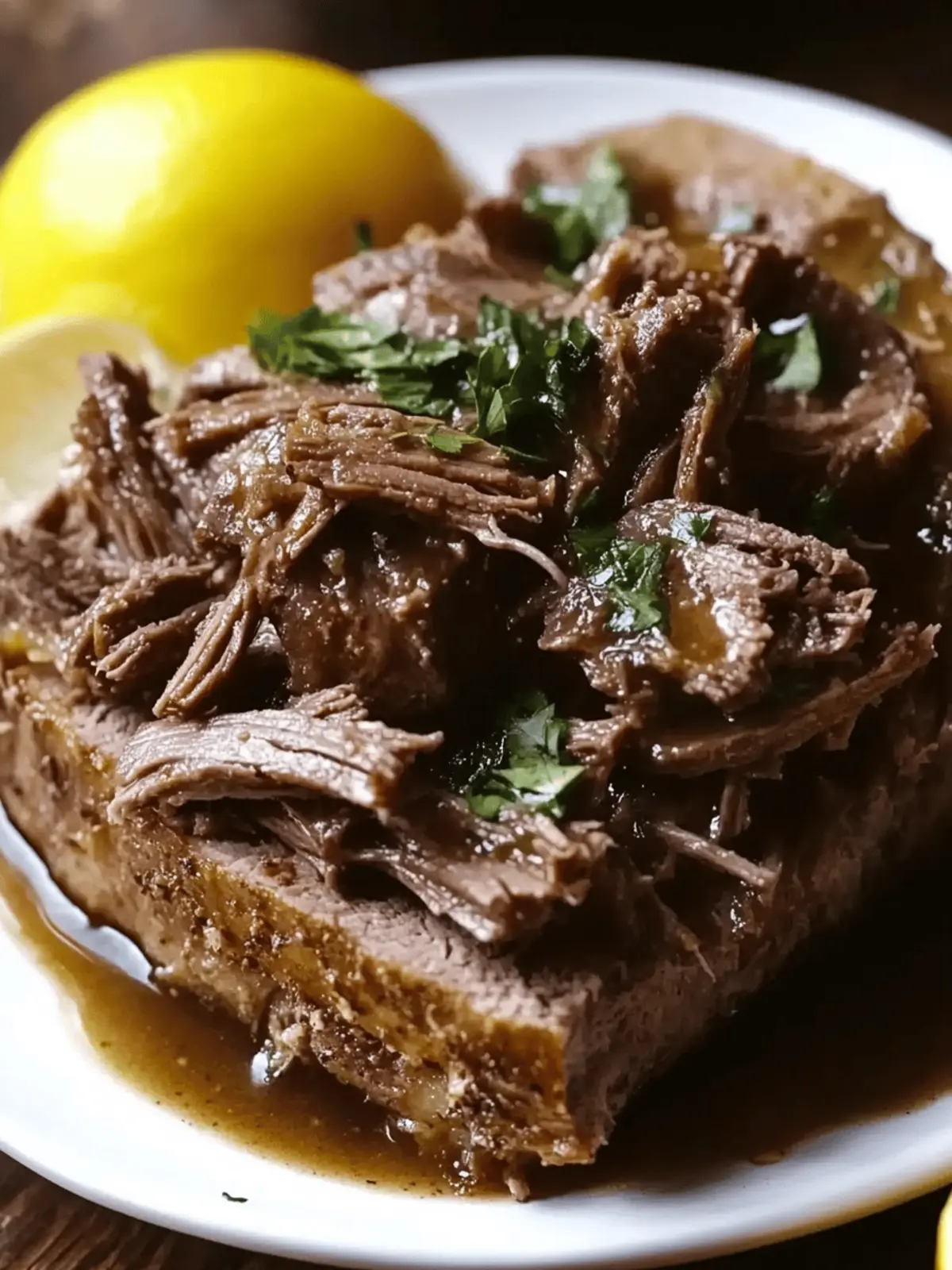 Melt-in-Your-Mouth Slow Cooker Mississippi Roast Magic