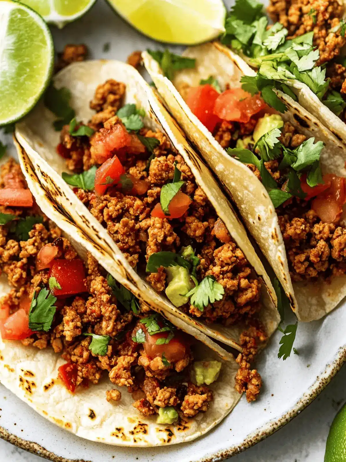 Ground Turkey Tacos