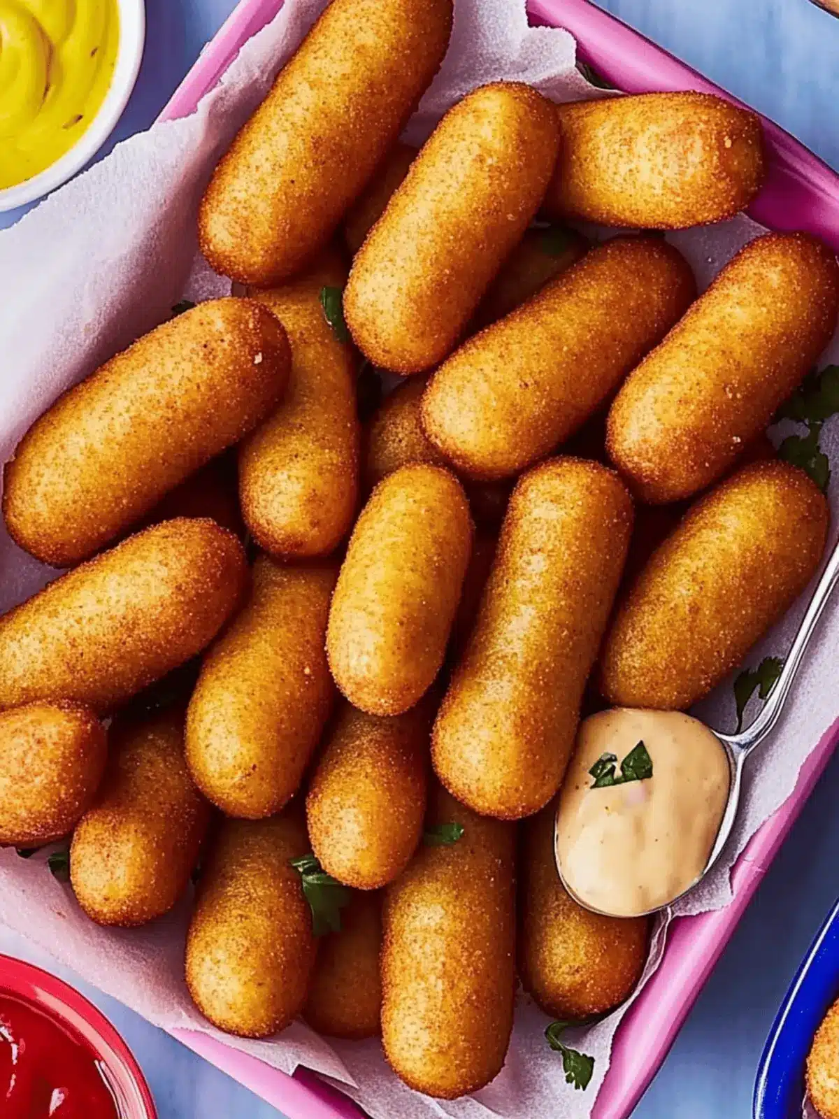 Mini Corn Dogs