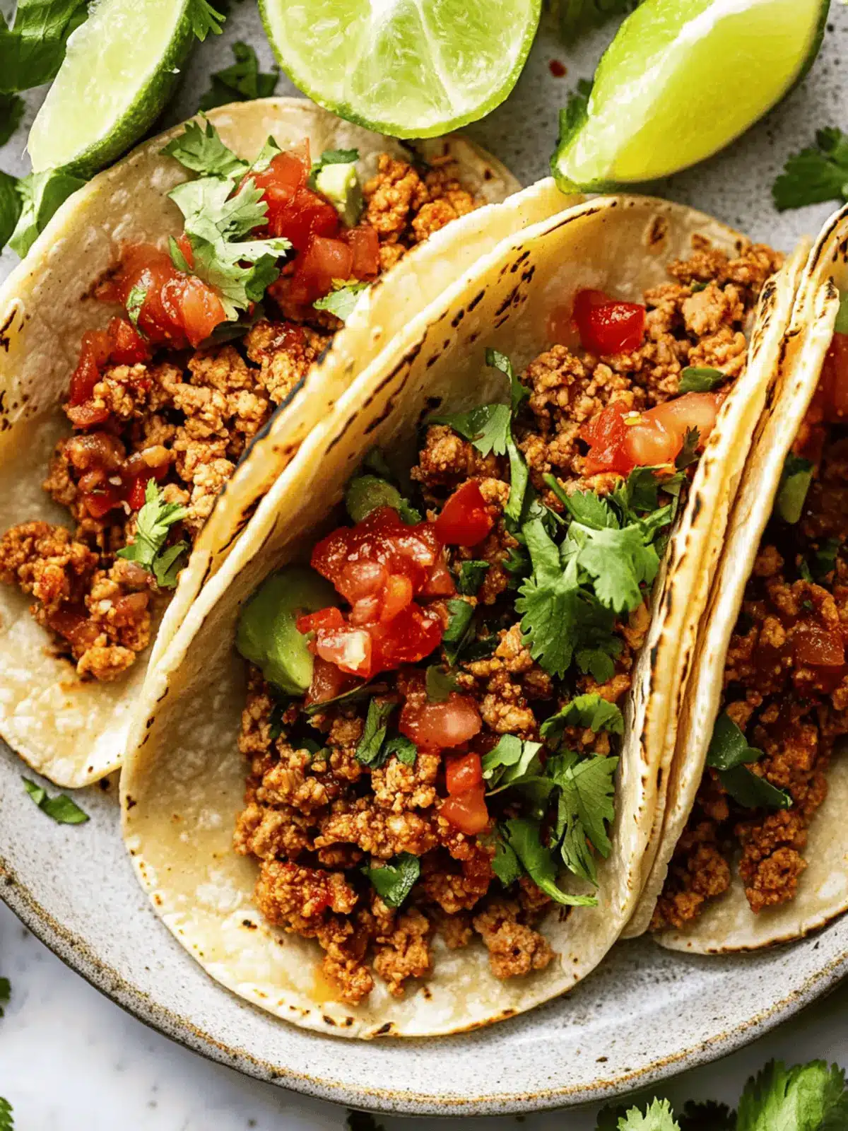 Ground Turkey Tacos