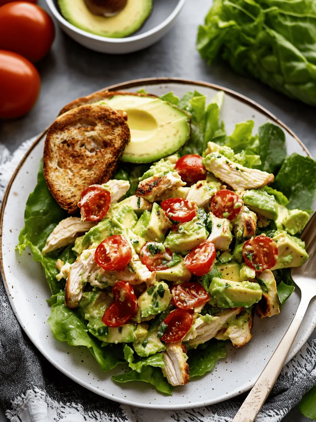 Avocado Chicken Salad