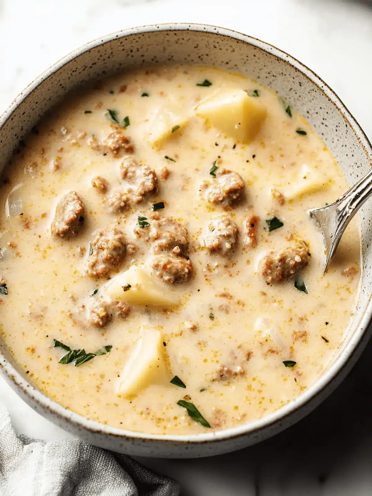 Creamy Italian Sausage Soup