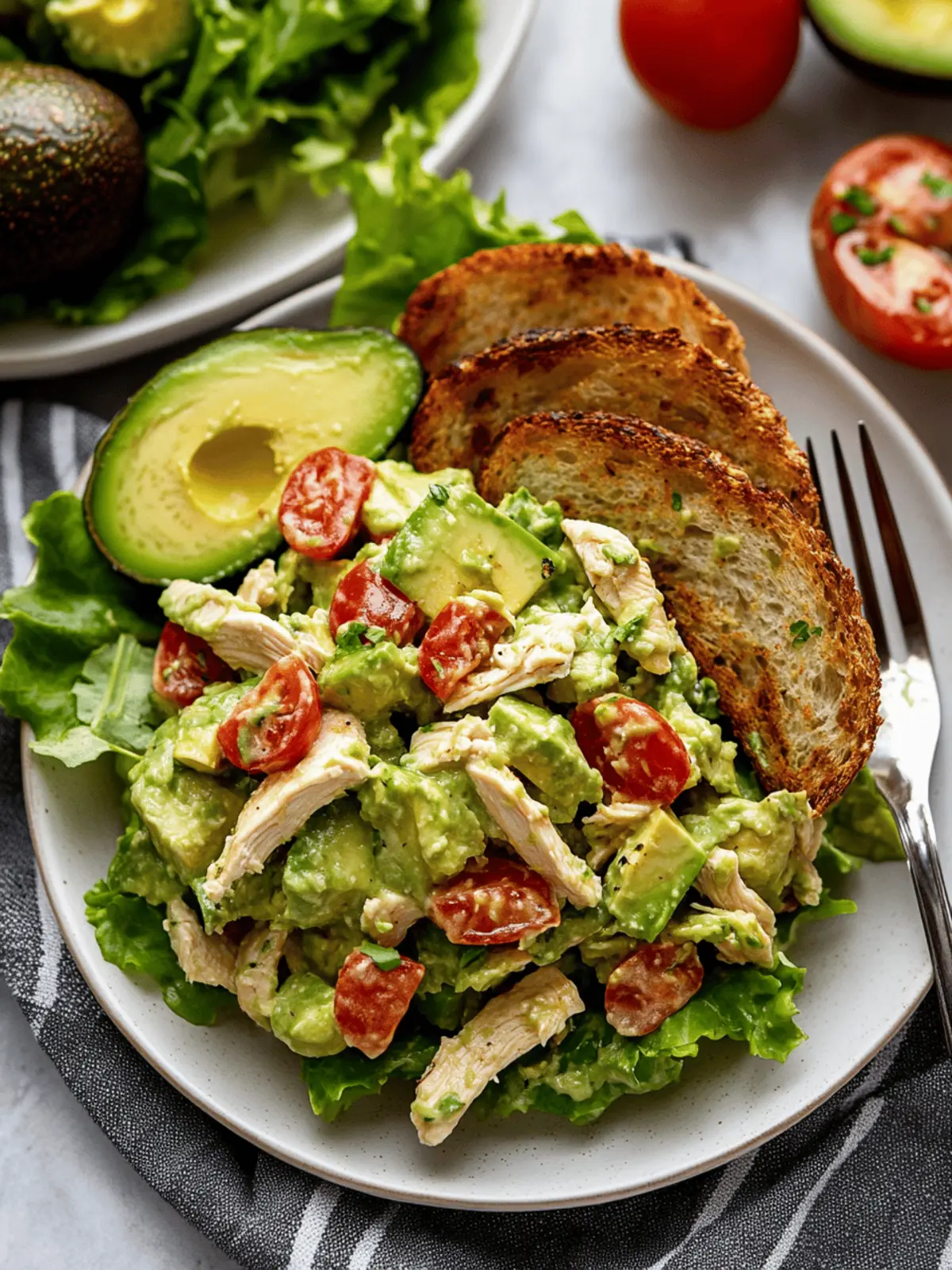 Avocado Chicken Salad