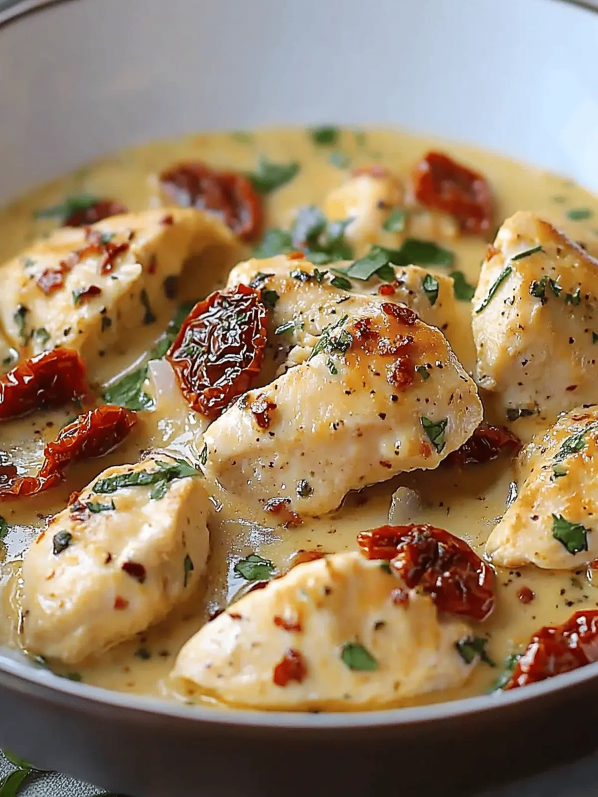 Creamy Sun-Dried Tomato Chicken