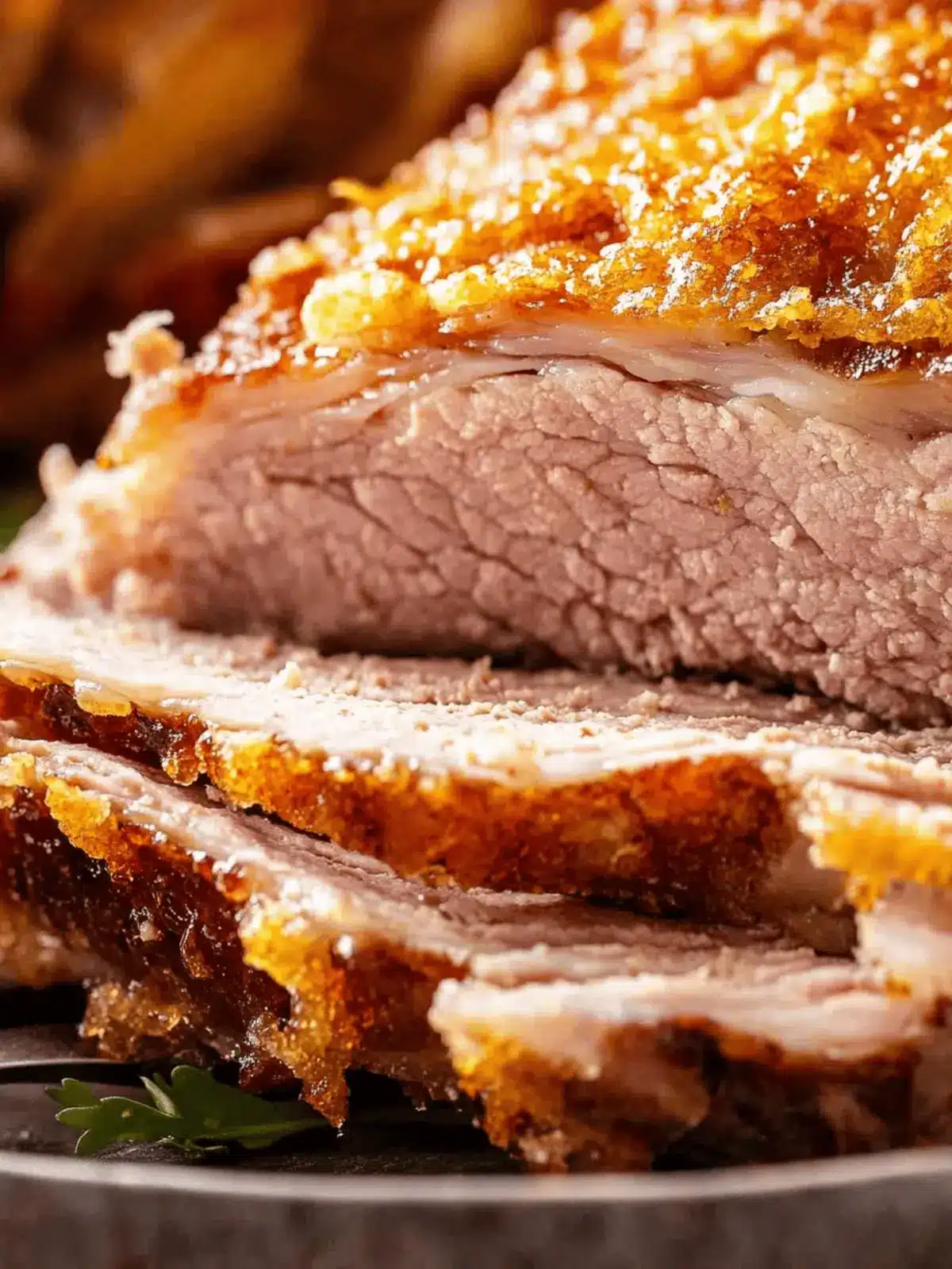 Pork Roast with Crispy Crackling