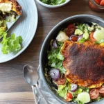 Sweet and Spicy Vegan Enchilada Casserole