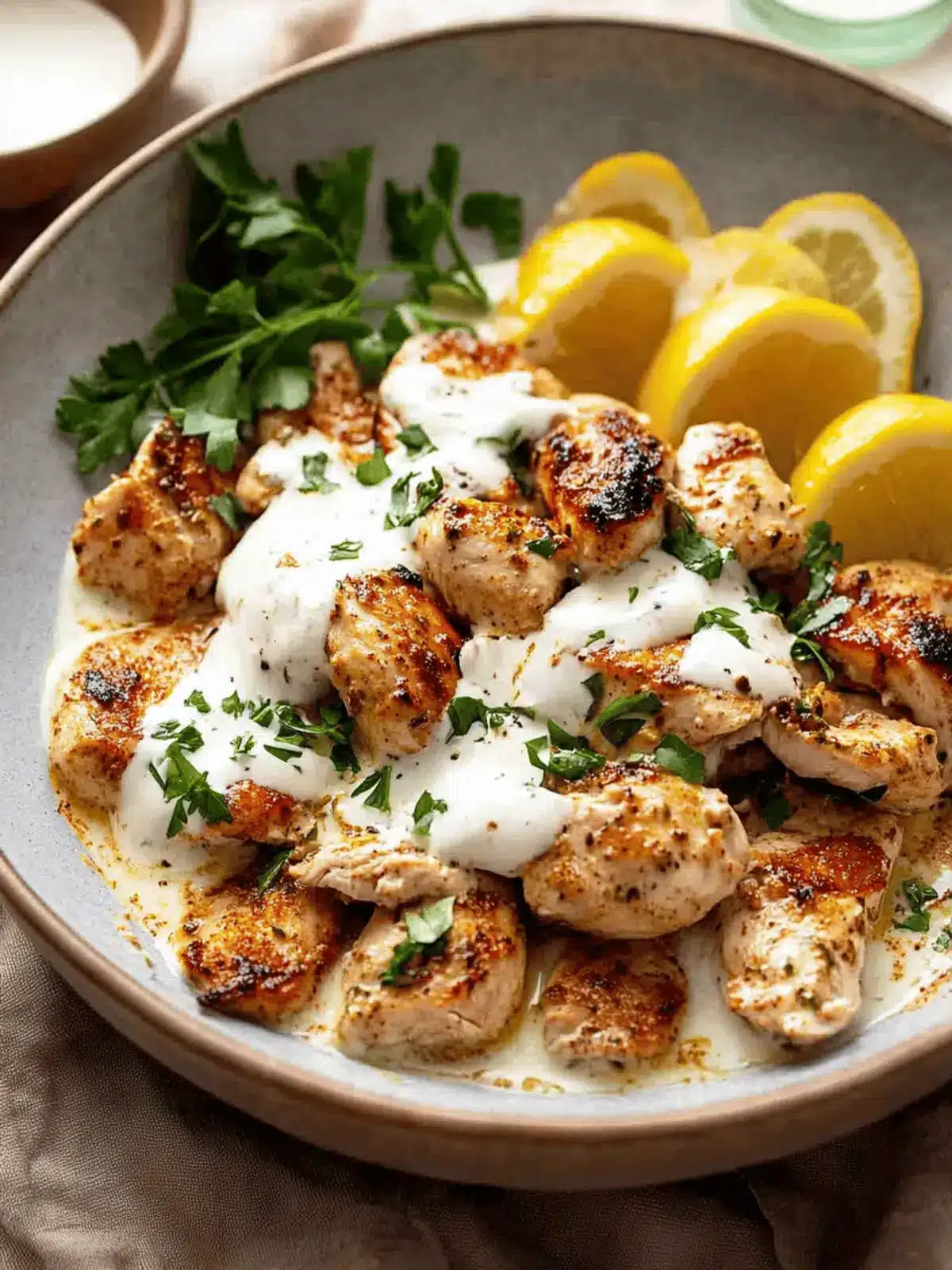 Lebanese Lemon Garlic Chicken – Al Aseel