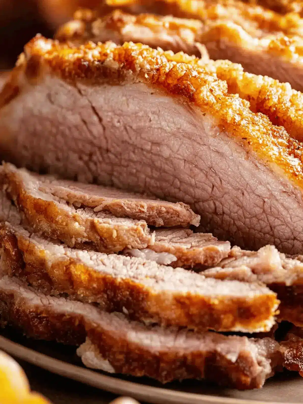Pork Roast with Crispy Crackling