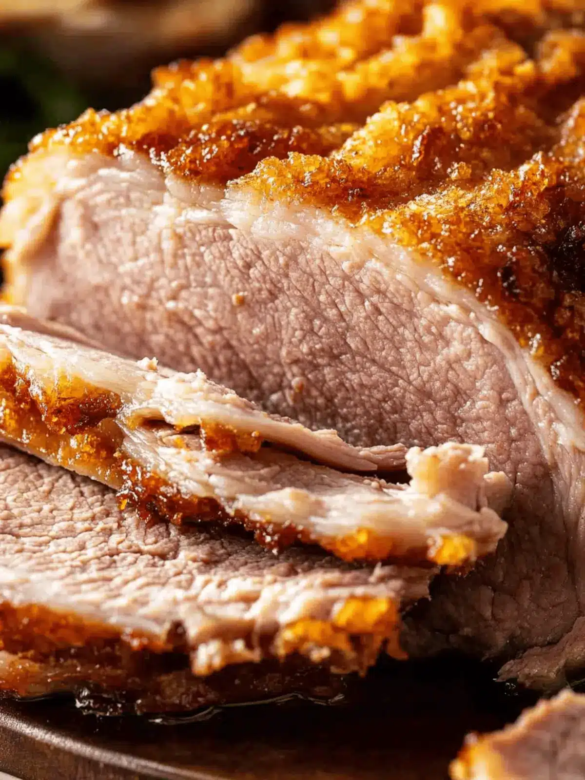 Pork Roast with Crispy Crackling