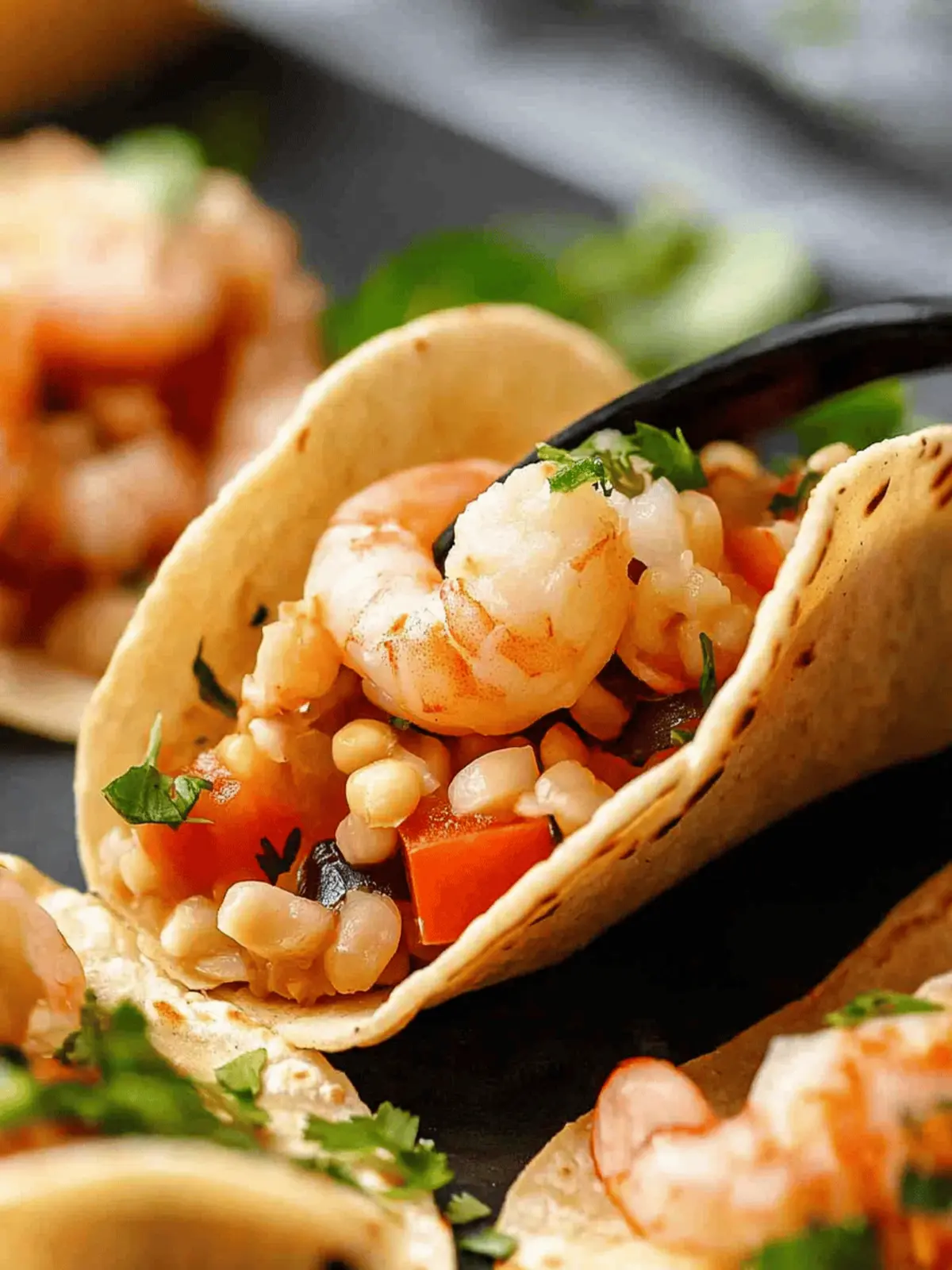 Prawn cocktail mini tacos