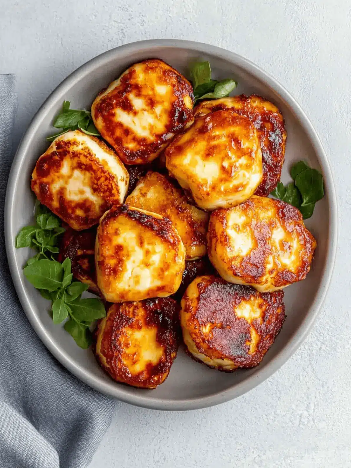 Air Fryer Halloumi