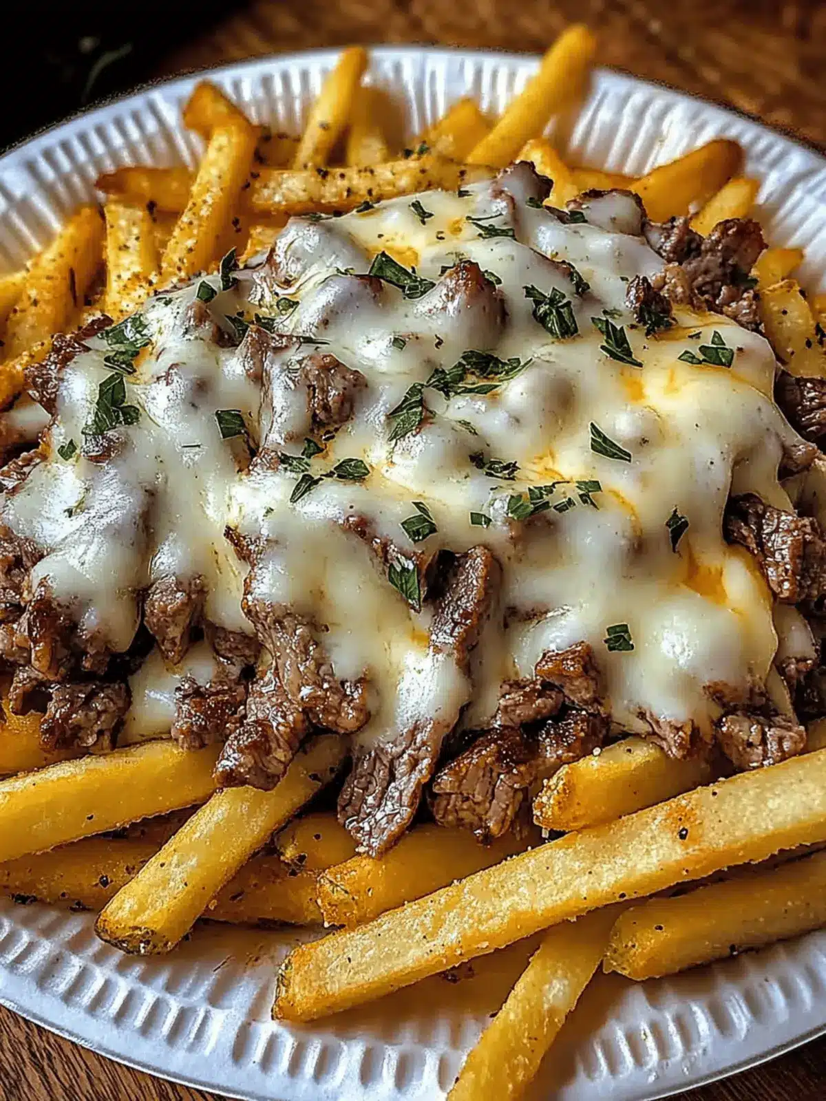 Philly Steak Cheese Fries