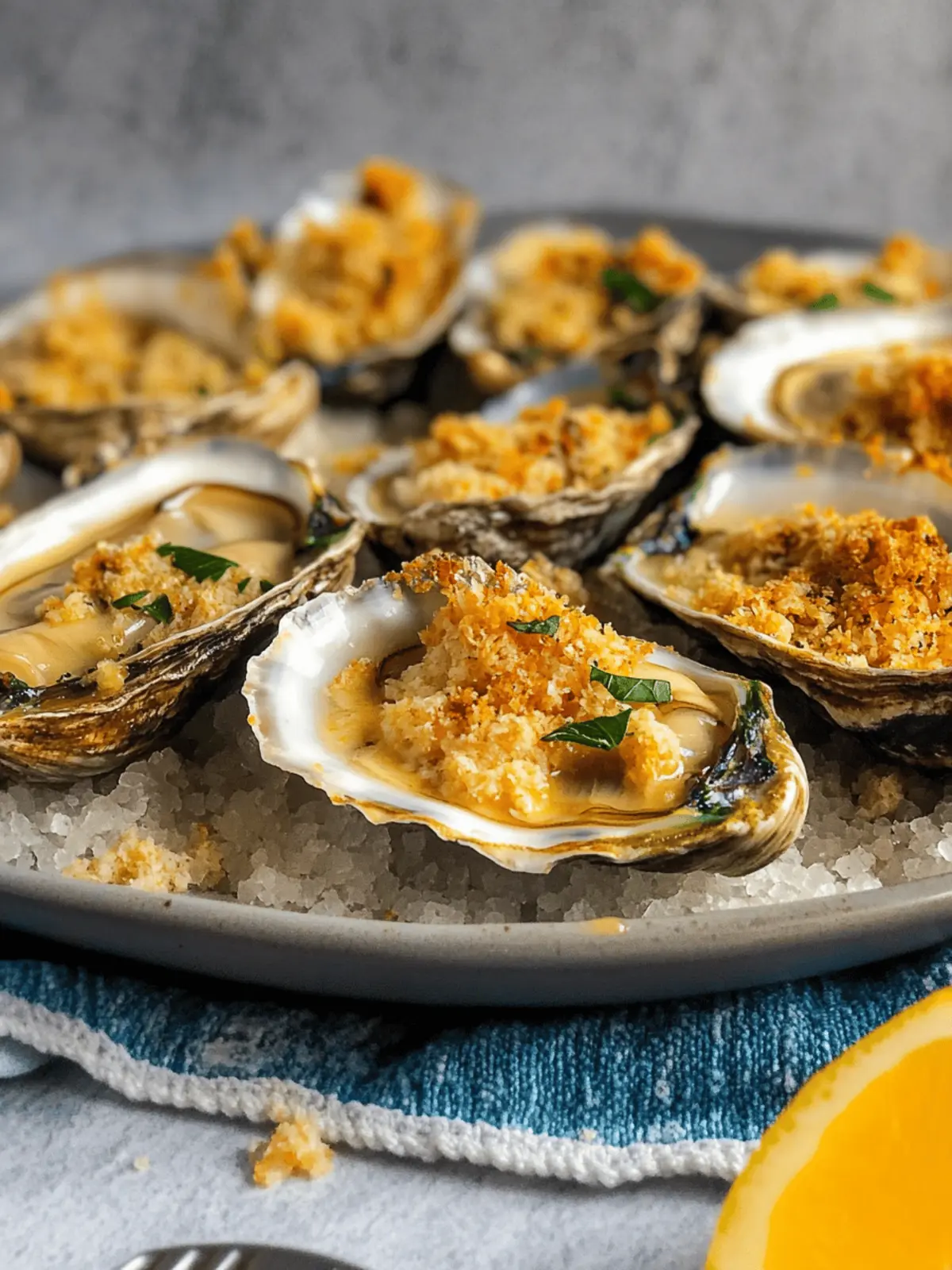 BAKED OYSTERS RECIPE
