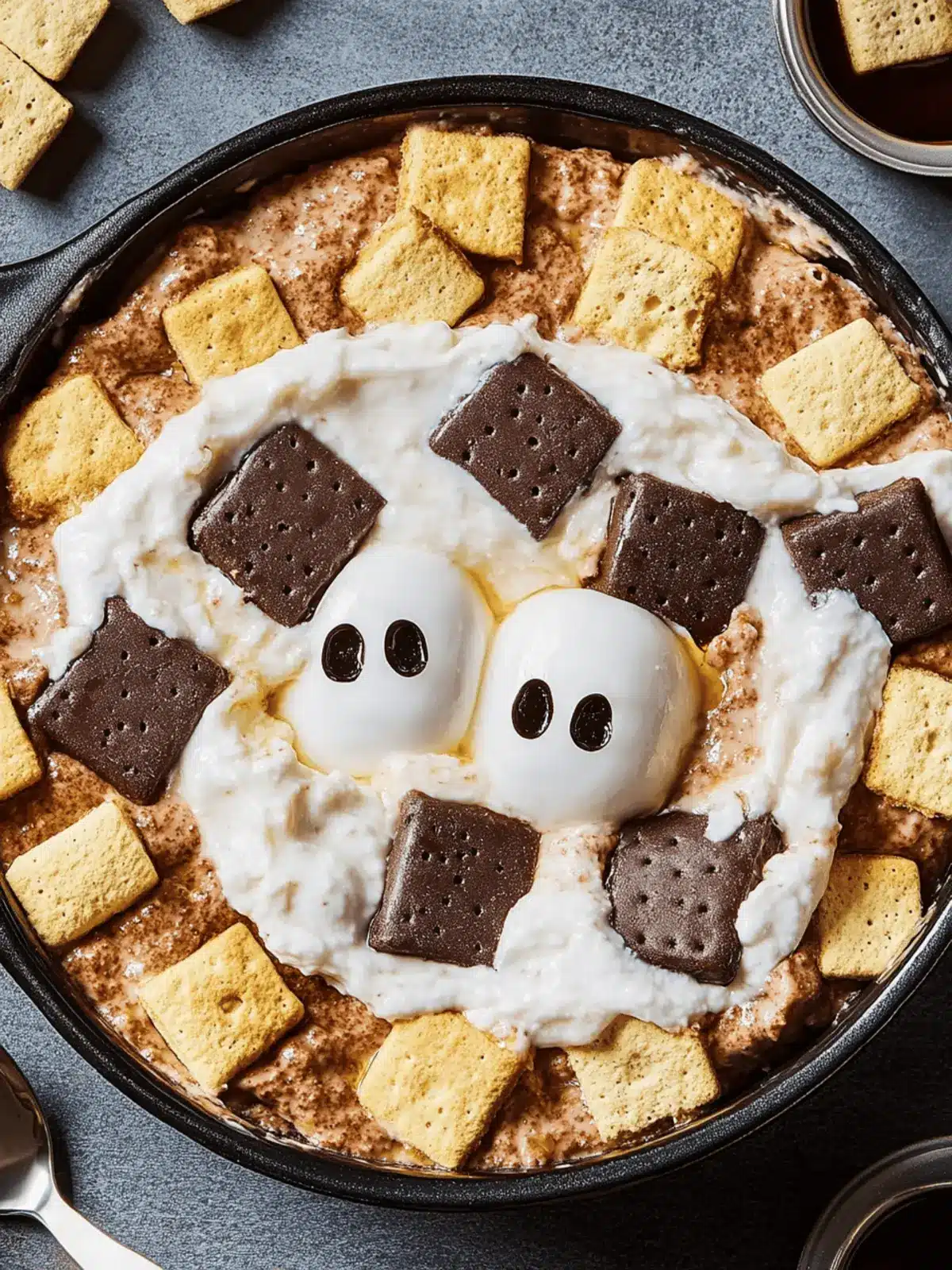 Ghost S'mores Dip