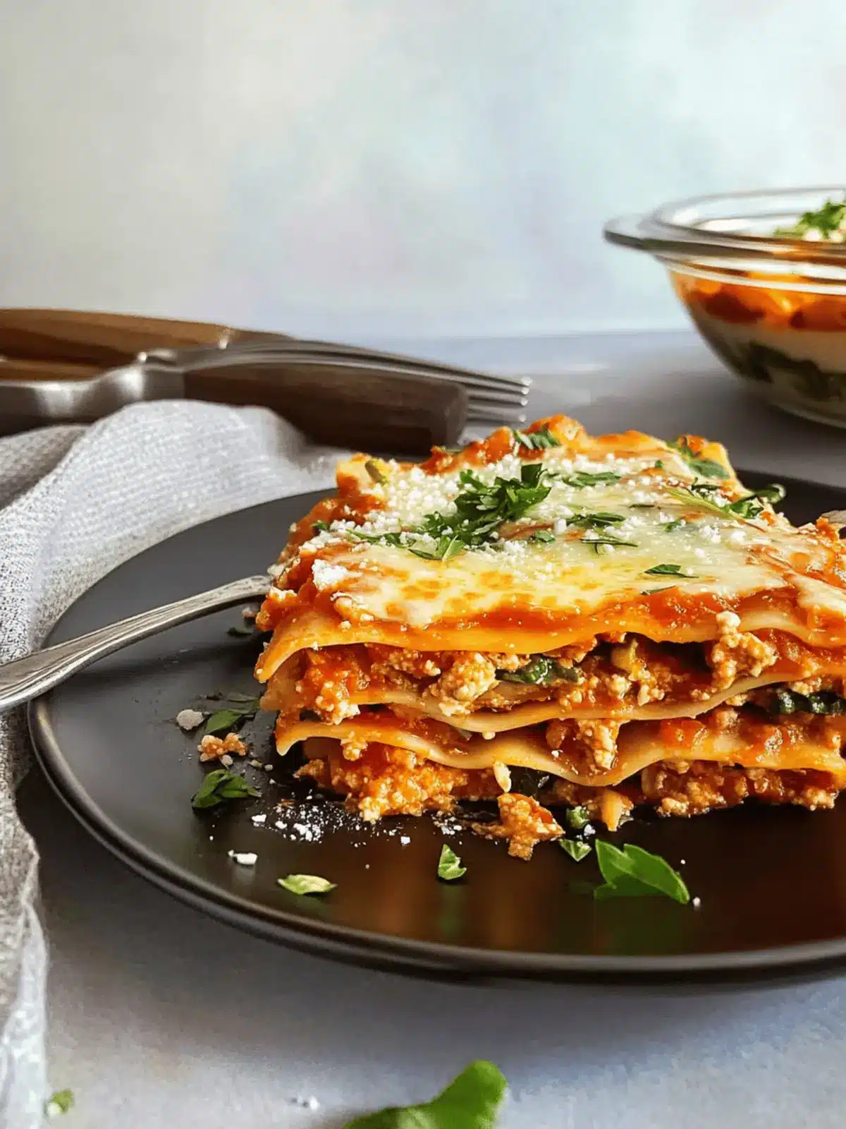 EASY LASAGNA RECIPE WITH RICOTTA