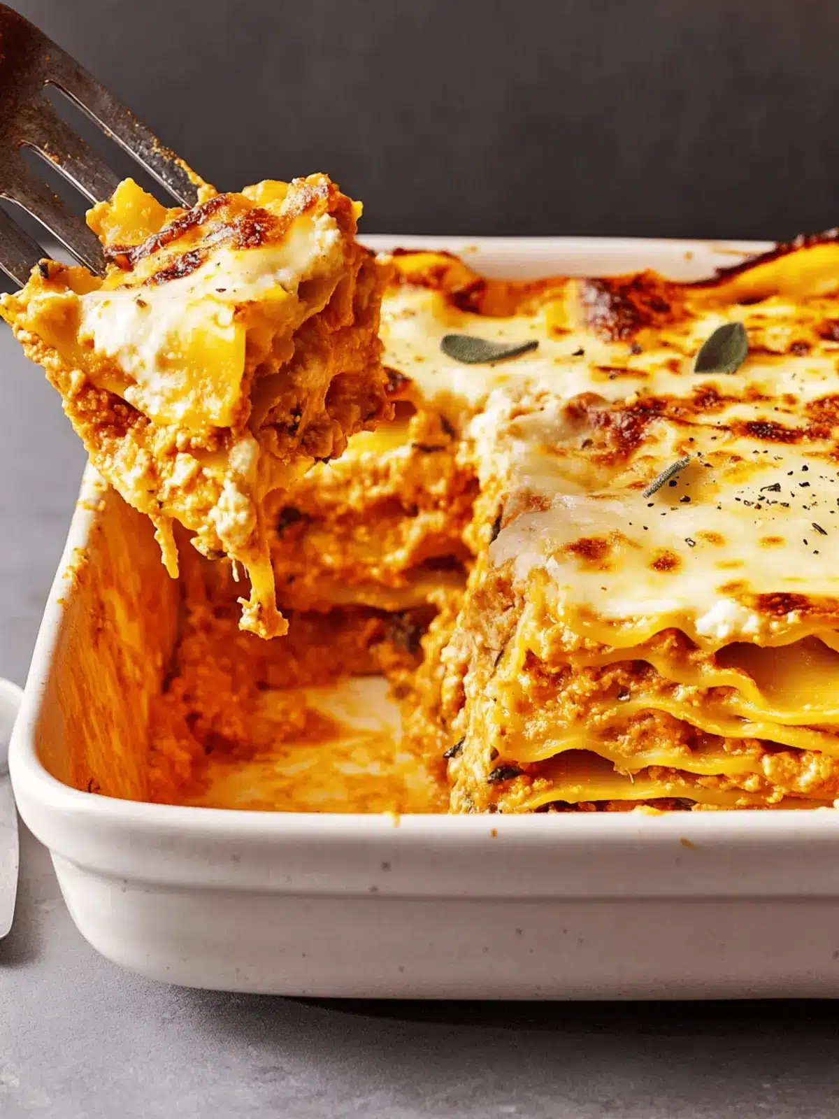 Pumpkin Lasagna