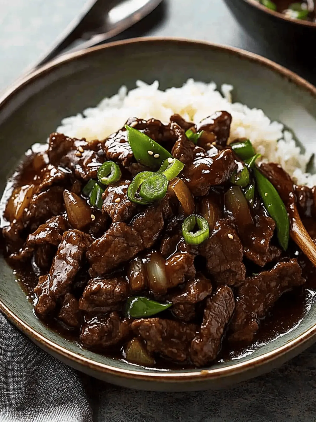 Beef Stir Fry with Honey Pepper Sauce