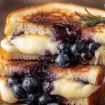 Blueberry Brie Grilled Cheese
