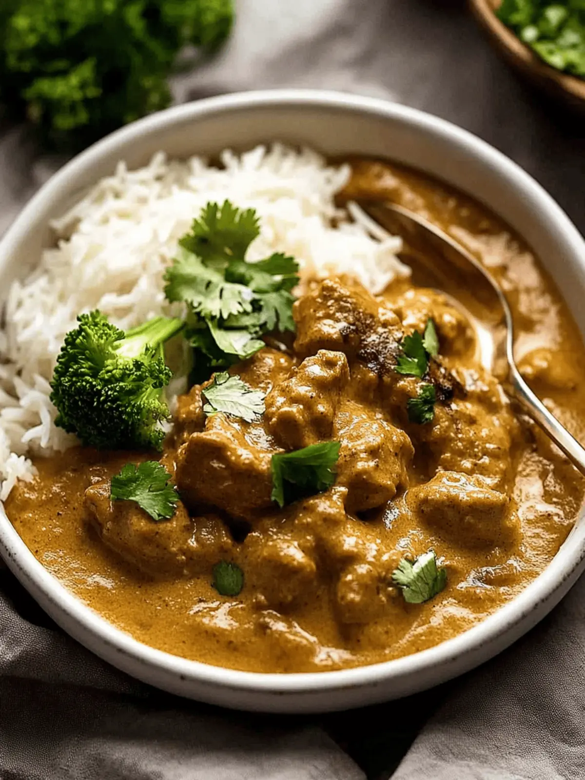 Lamb Korma curry