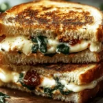 Mediterranean Grilled Cheese Sandwich