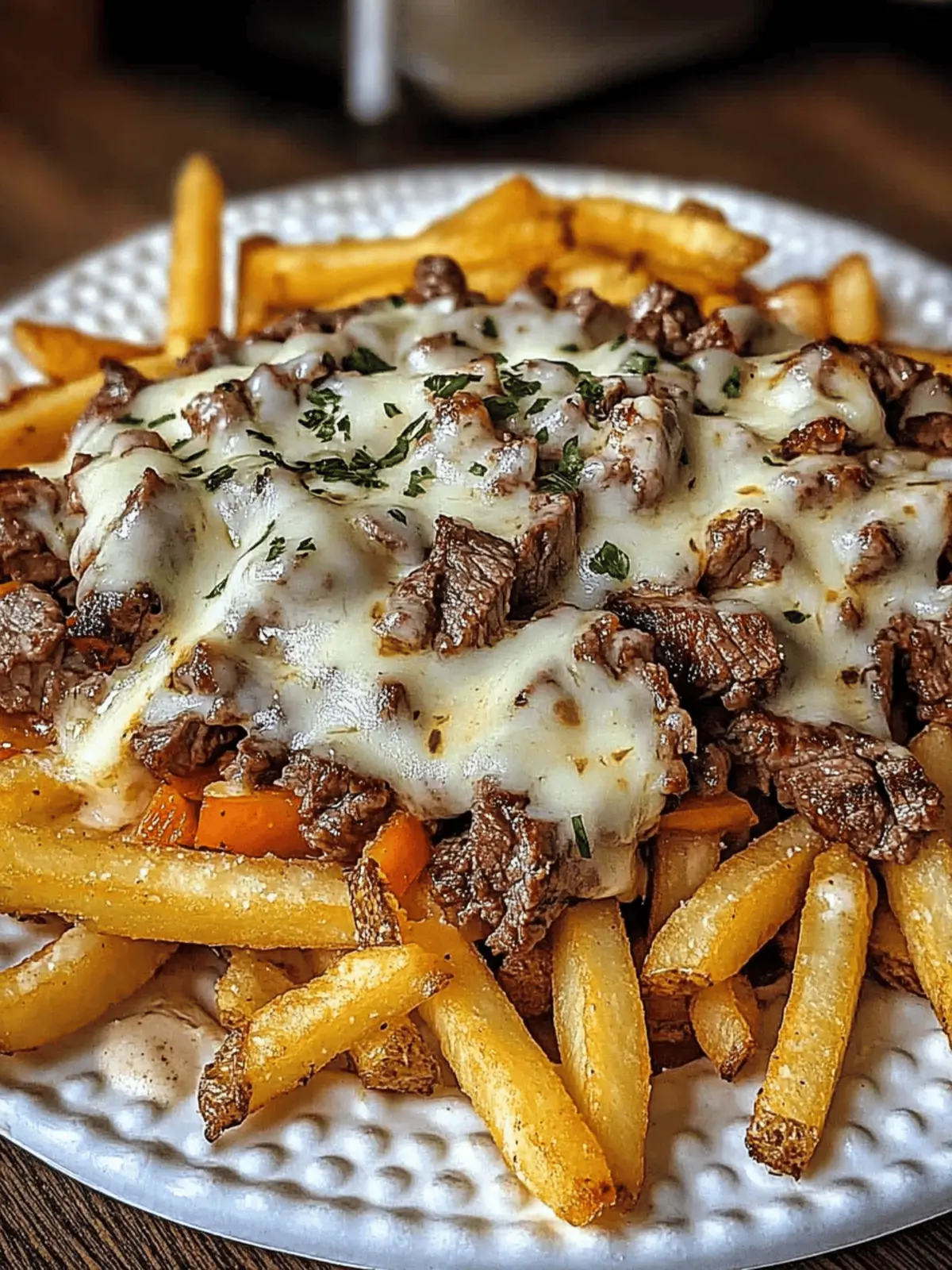 Philly Steak Cheese Fries