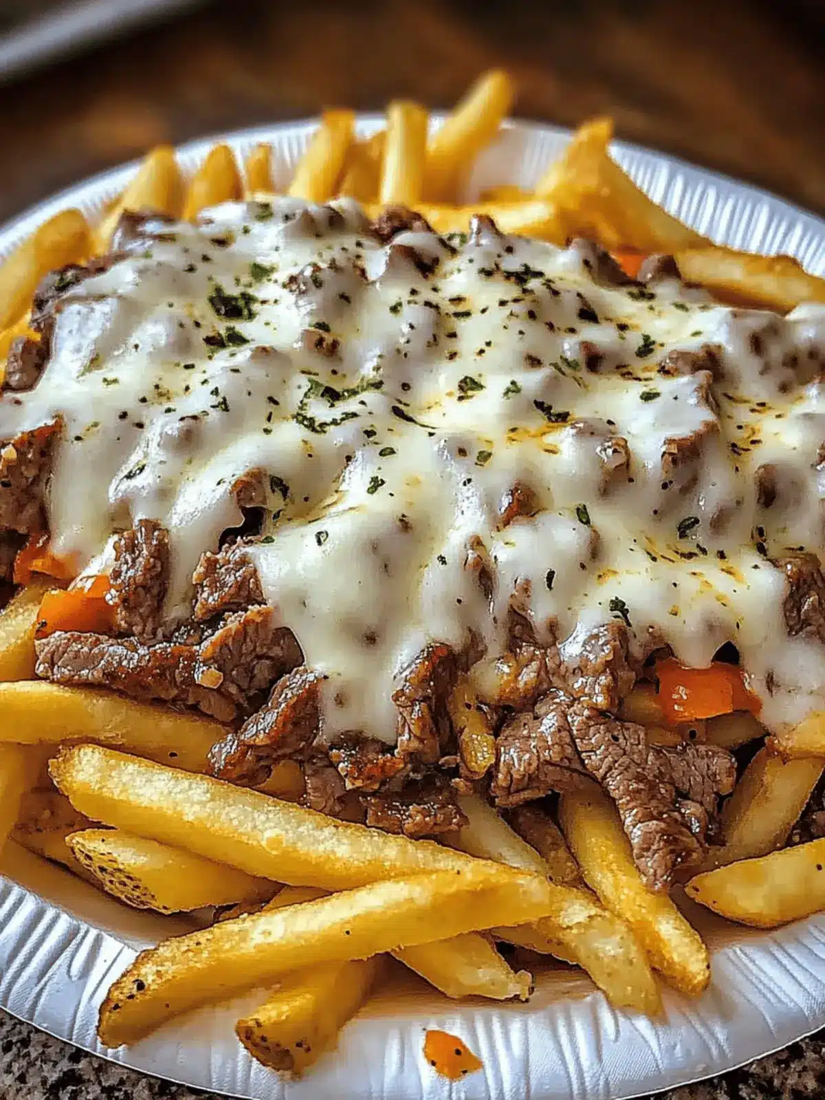 Philly Steak Cheese Fries