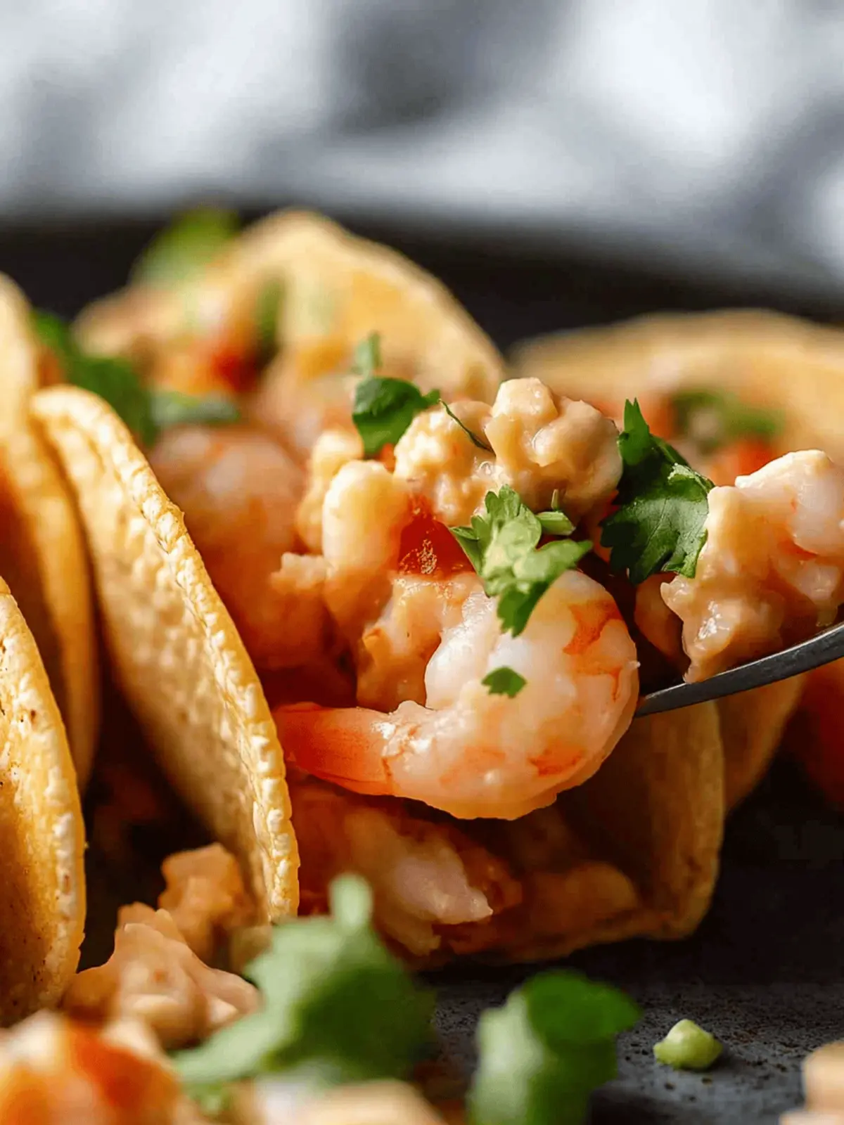 Prawn cocktail mini tacos