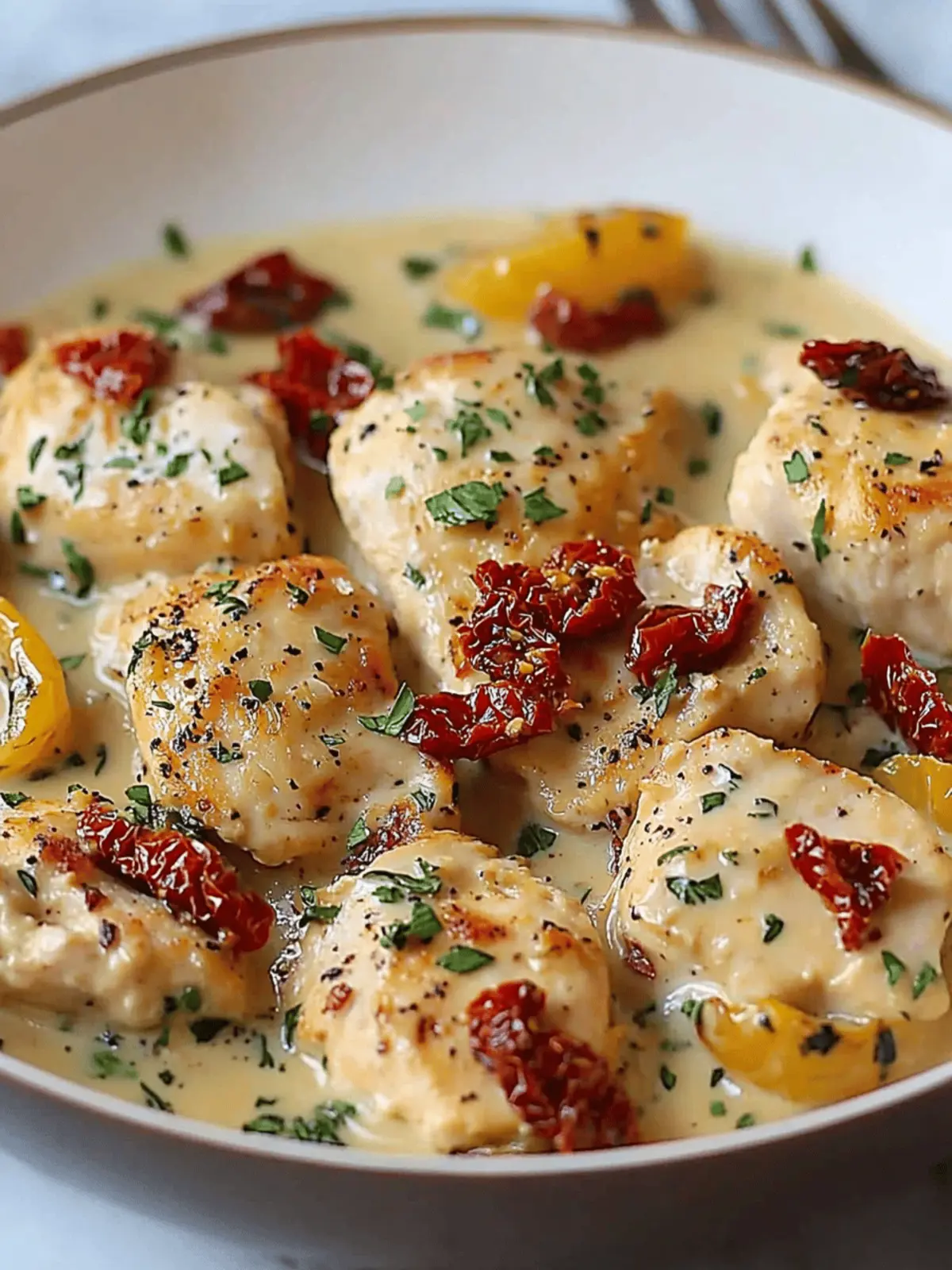 Creamy Sun-Dried Tomato Chicken