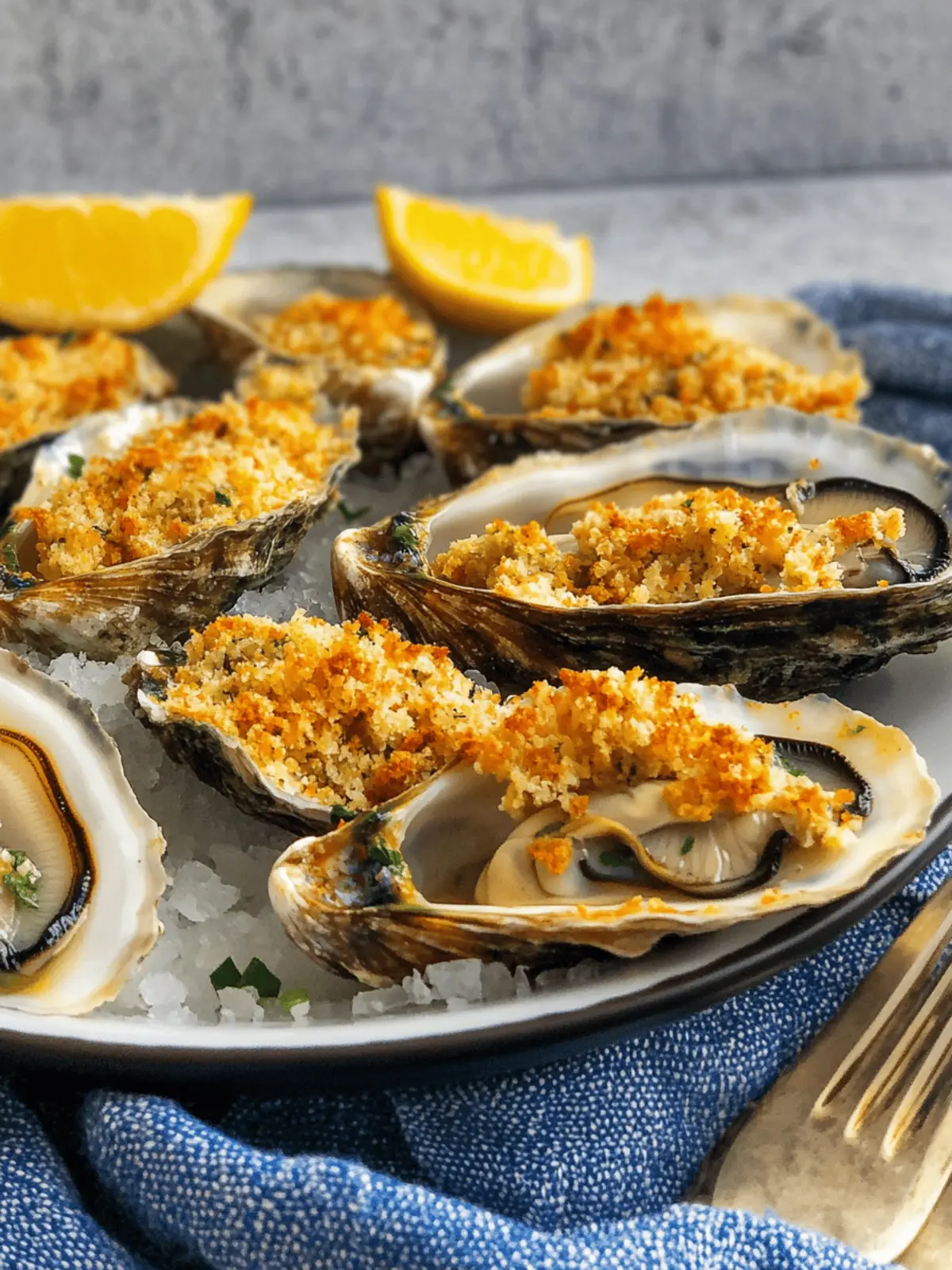 BAKED OYSTERS RECIPE