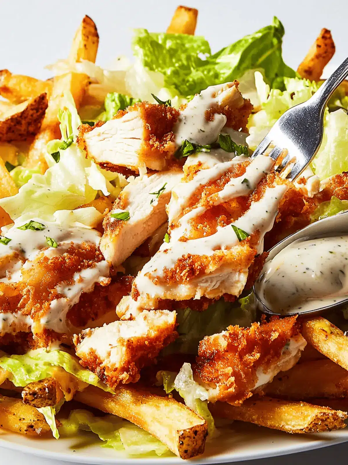 Chicken Caesar Fries