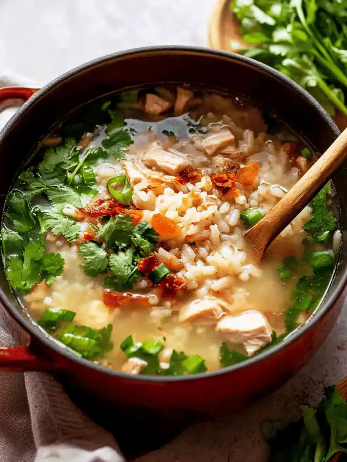 Chinese Rice Soup – quick and easy