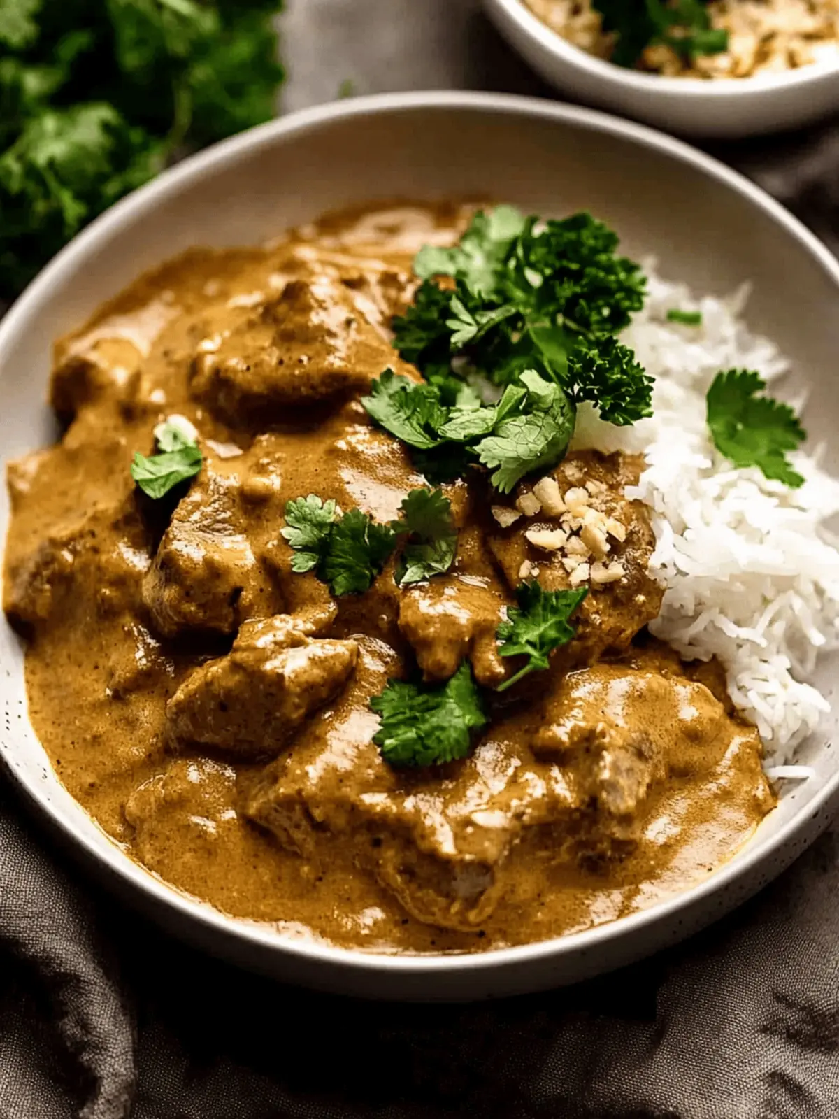 Lamb Korma curry