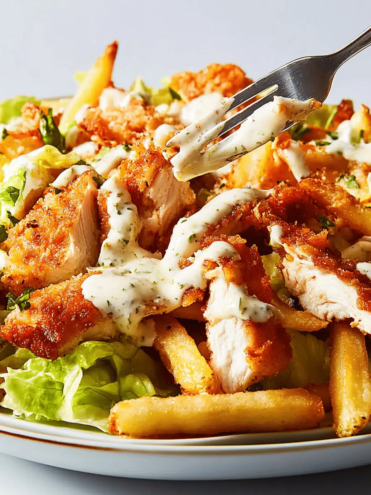 Chicken Caesar Fries