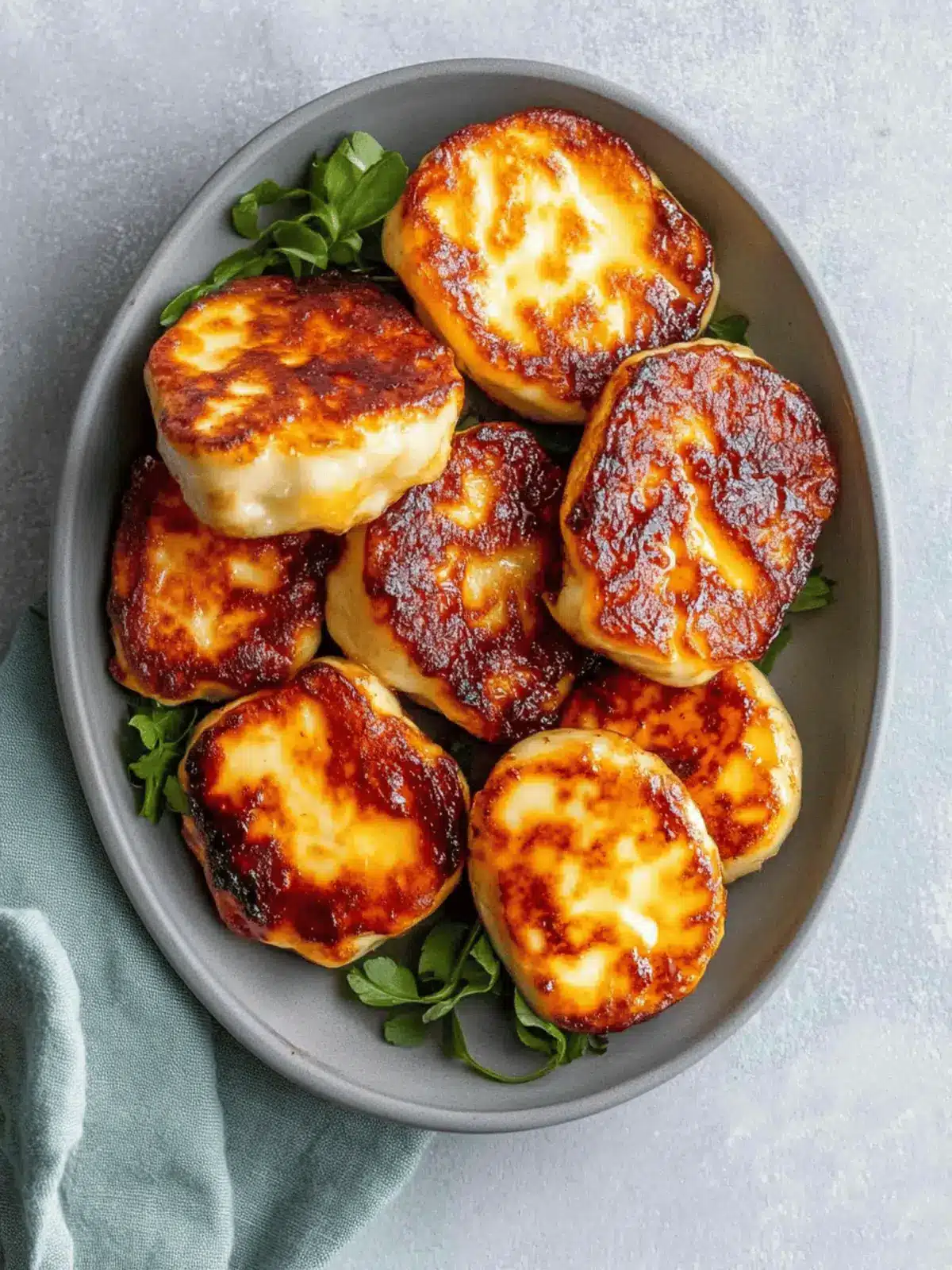 Air Fryer Halloumi