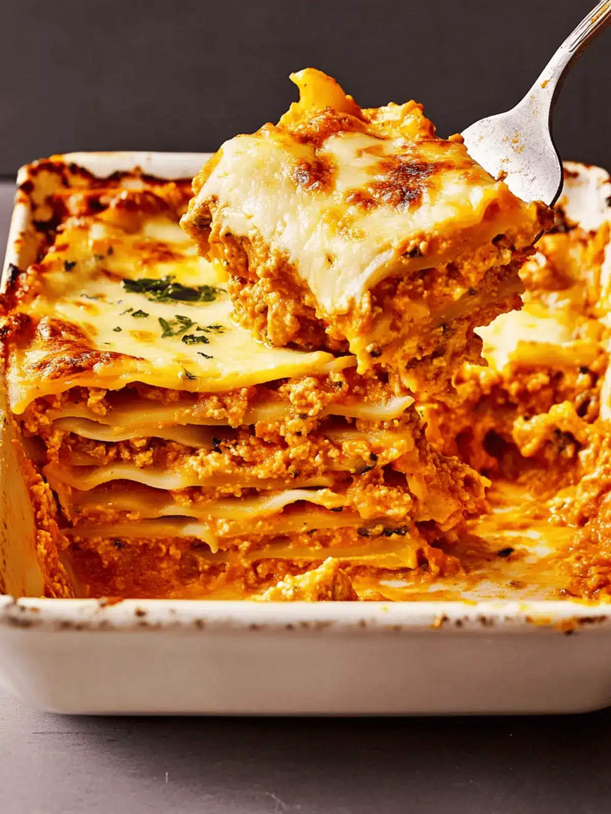 Pumpkin Lasagna