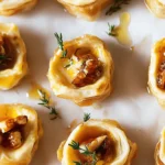Pumpkin Spice Hot Honey Brie Bites