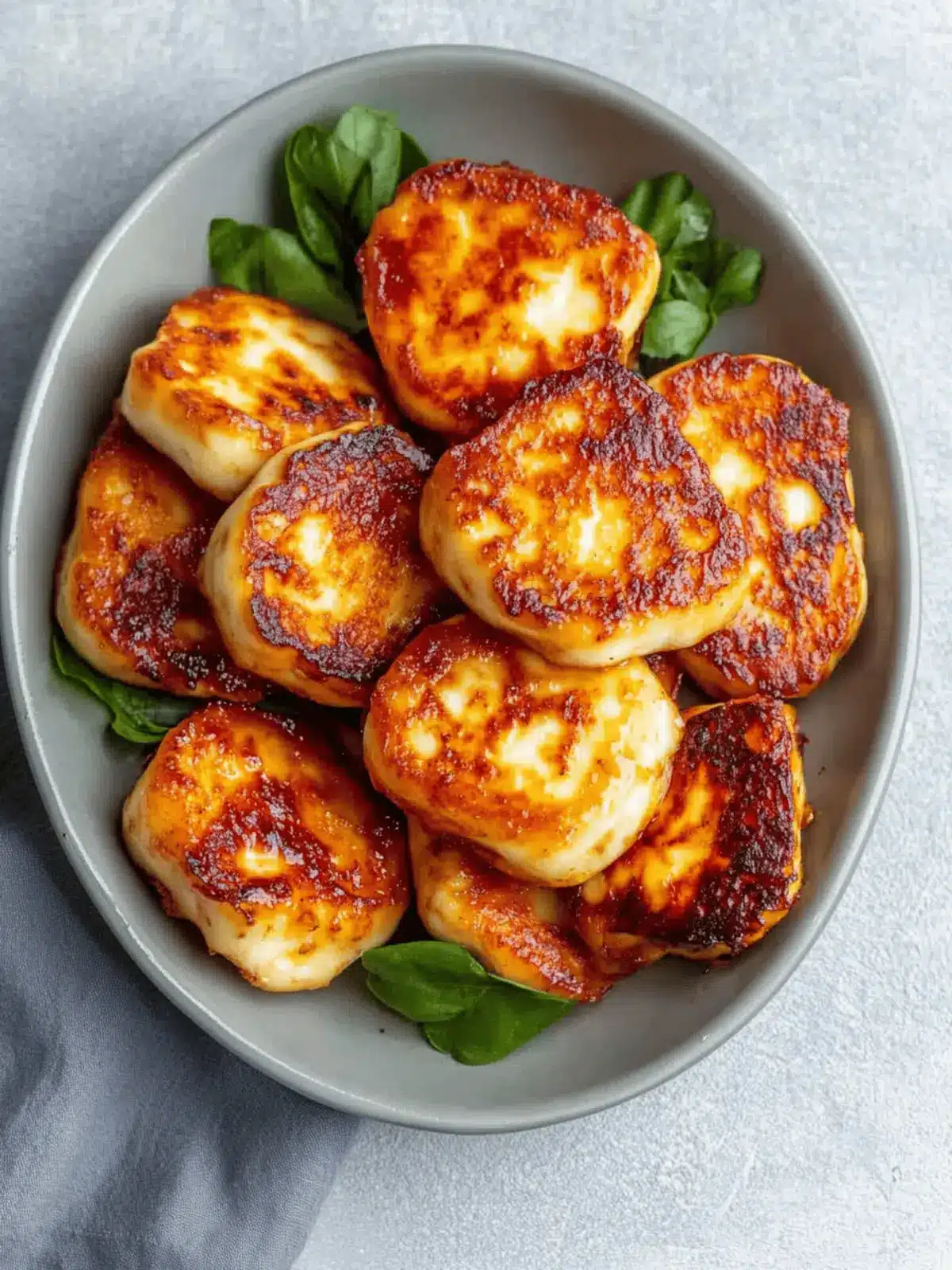 Air Fryer Halloumi