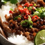Vietnamese Caramelised Pork Bowls