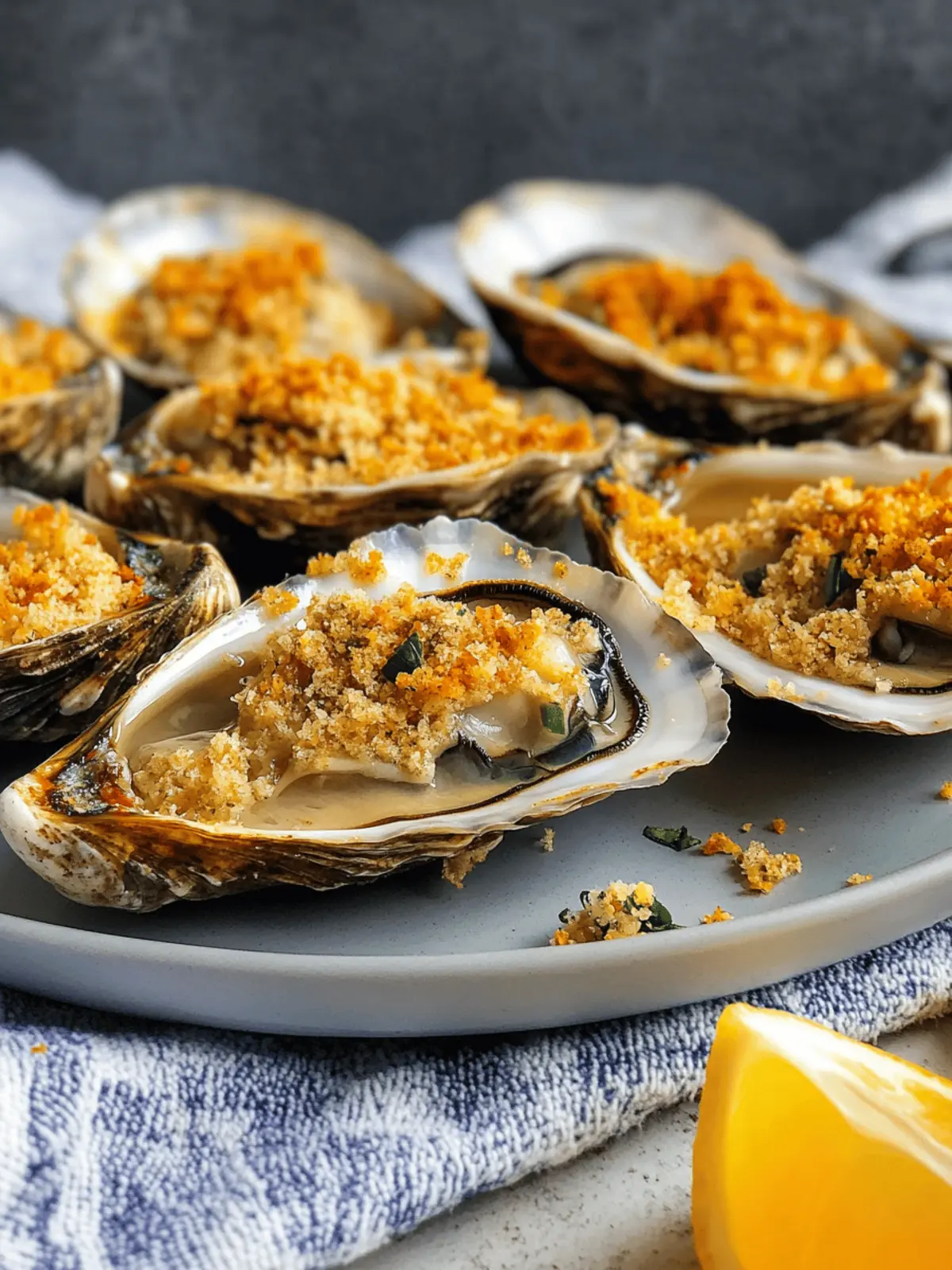 BAKED OYSTERS RECIPE