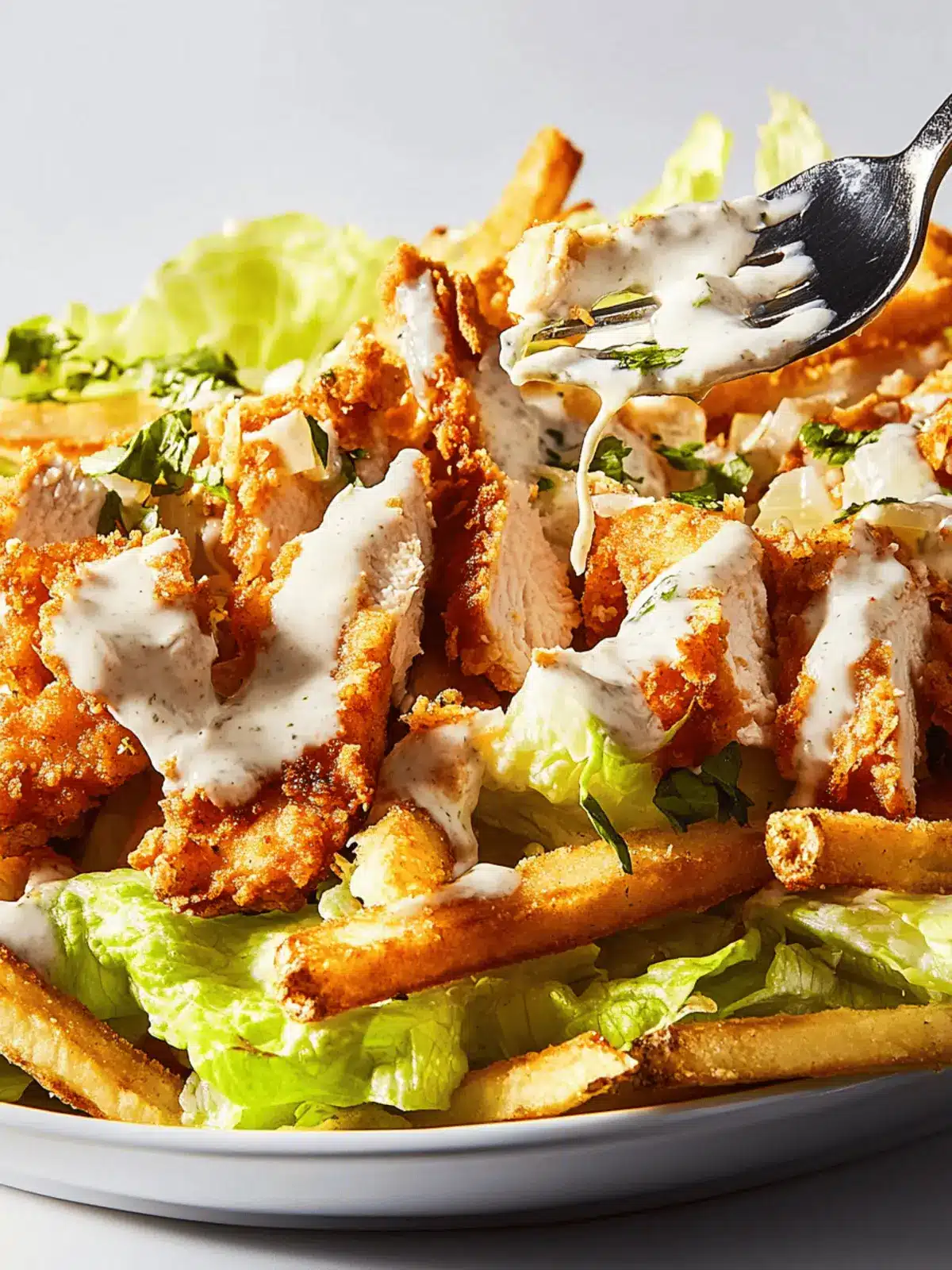 Chicken Caesar Fries