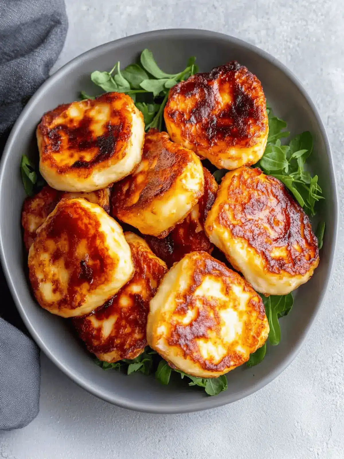 Air Fryer Halloumi