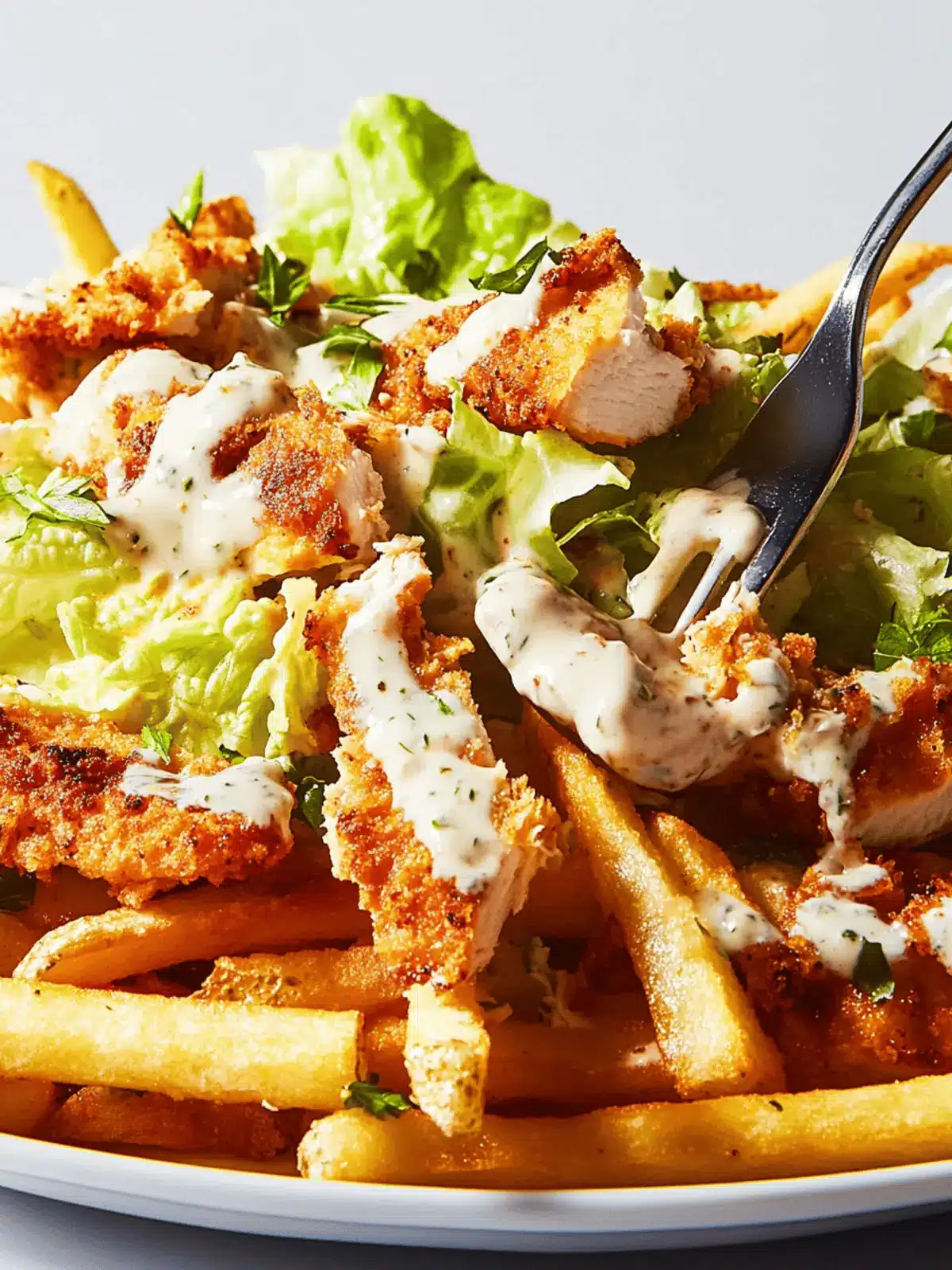 Chicken Caesar Fries