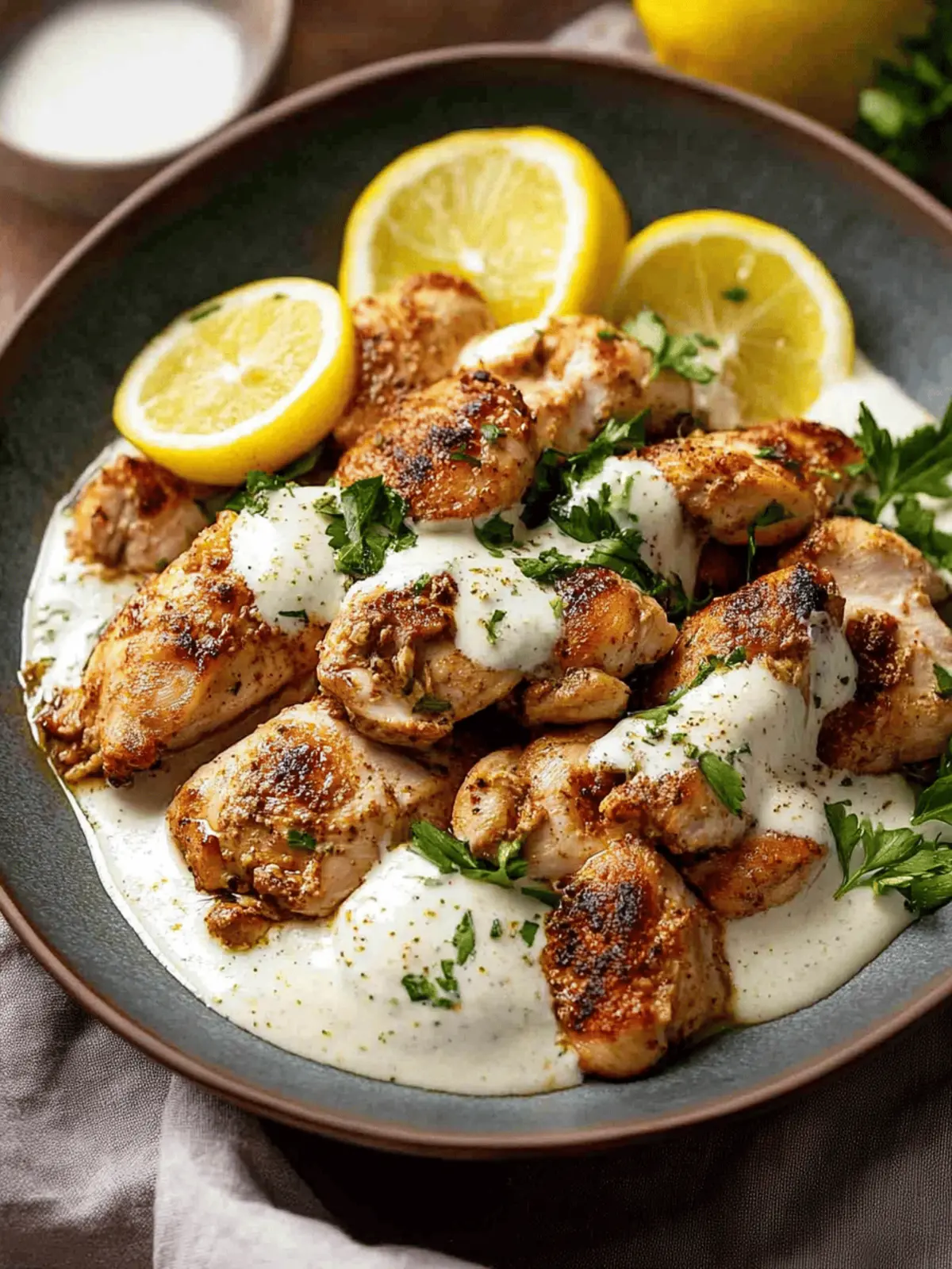 Lebanese Lemon Garlic Chicken – Al Aseel