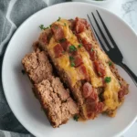 CHEESY BACON KETO MEATLOAF