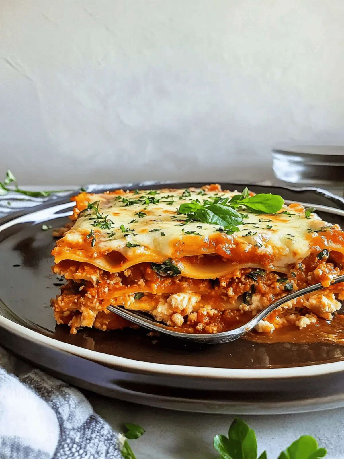 EASY LASAGNA RECIPE WITH RICOTTA