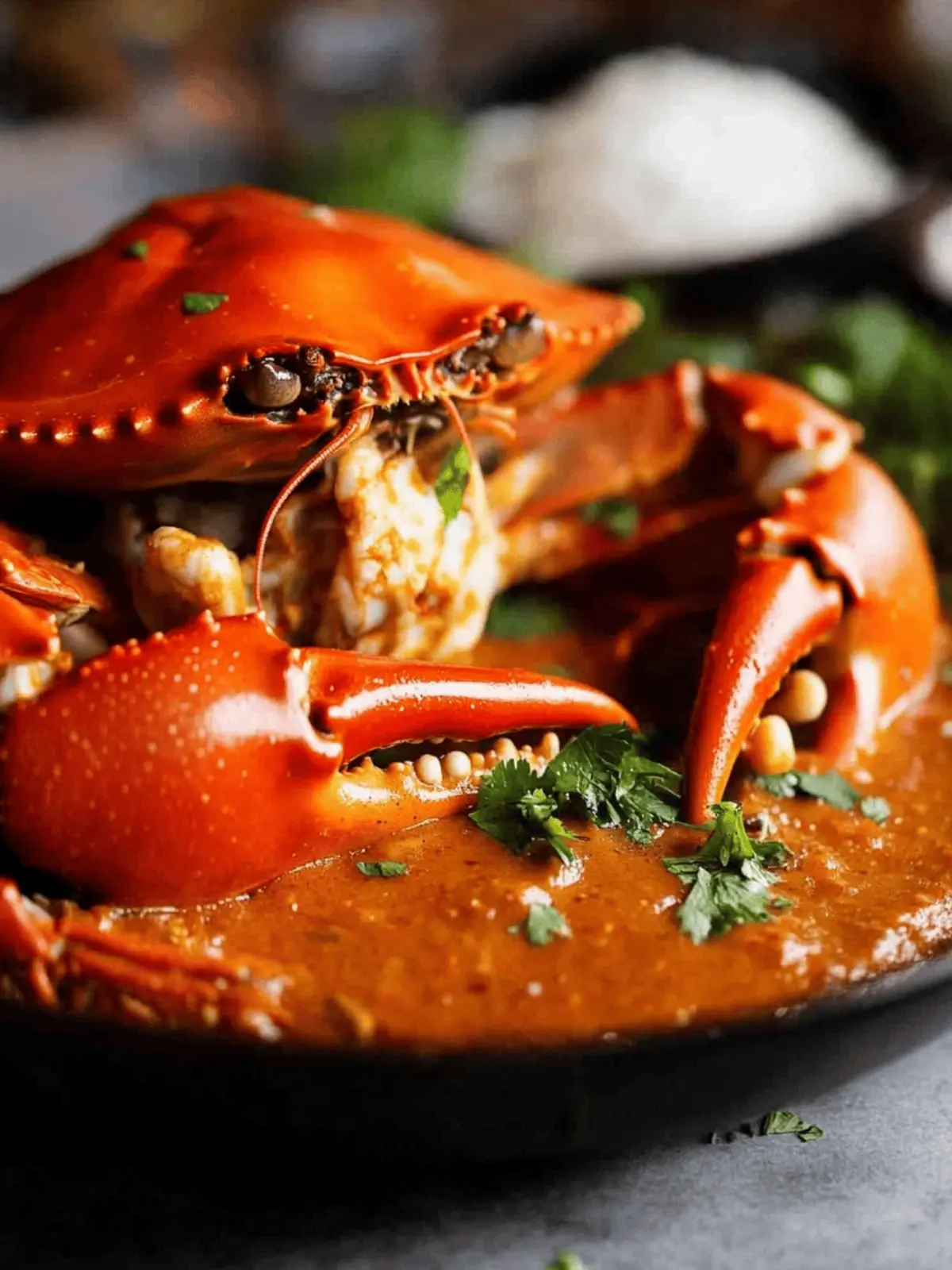 Singapore Chilli Crab